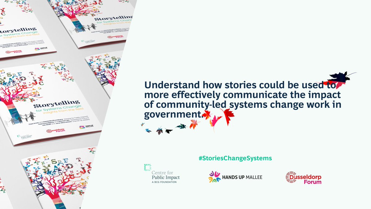 CPI_foundation's tweet photo. Together w/ @DusseldorpForum & @handsupmallee, we've been exploring how stories can be used to effectively communicate the impact of community-led systems change work.
π Download our new report 'Storytelling for Systems Change': https://t.co/0J5glBF1HI #StoriesChangeSystems https://t.co/6hFnuaPS4E