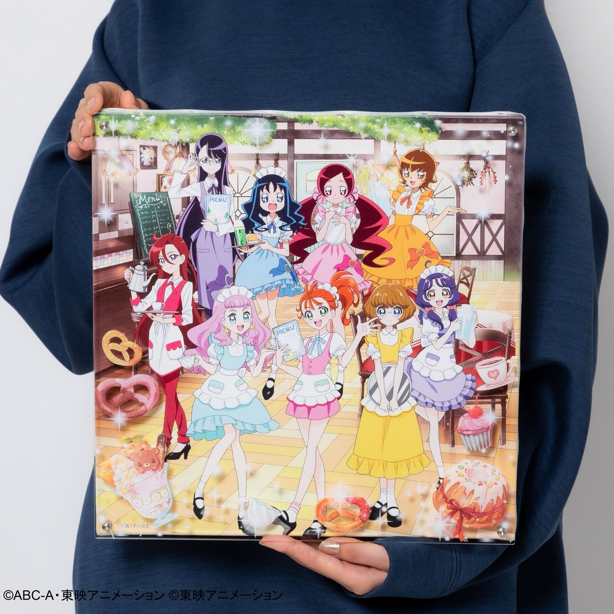 【プリキュア】プリキュア レイヤードグラフ プリキュアレイヤードグラフ』が予約受付中！ キャンパスとアクリルで