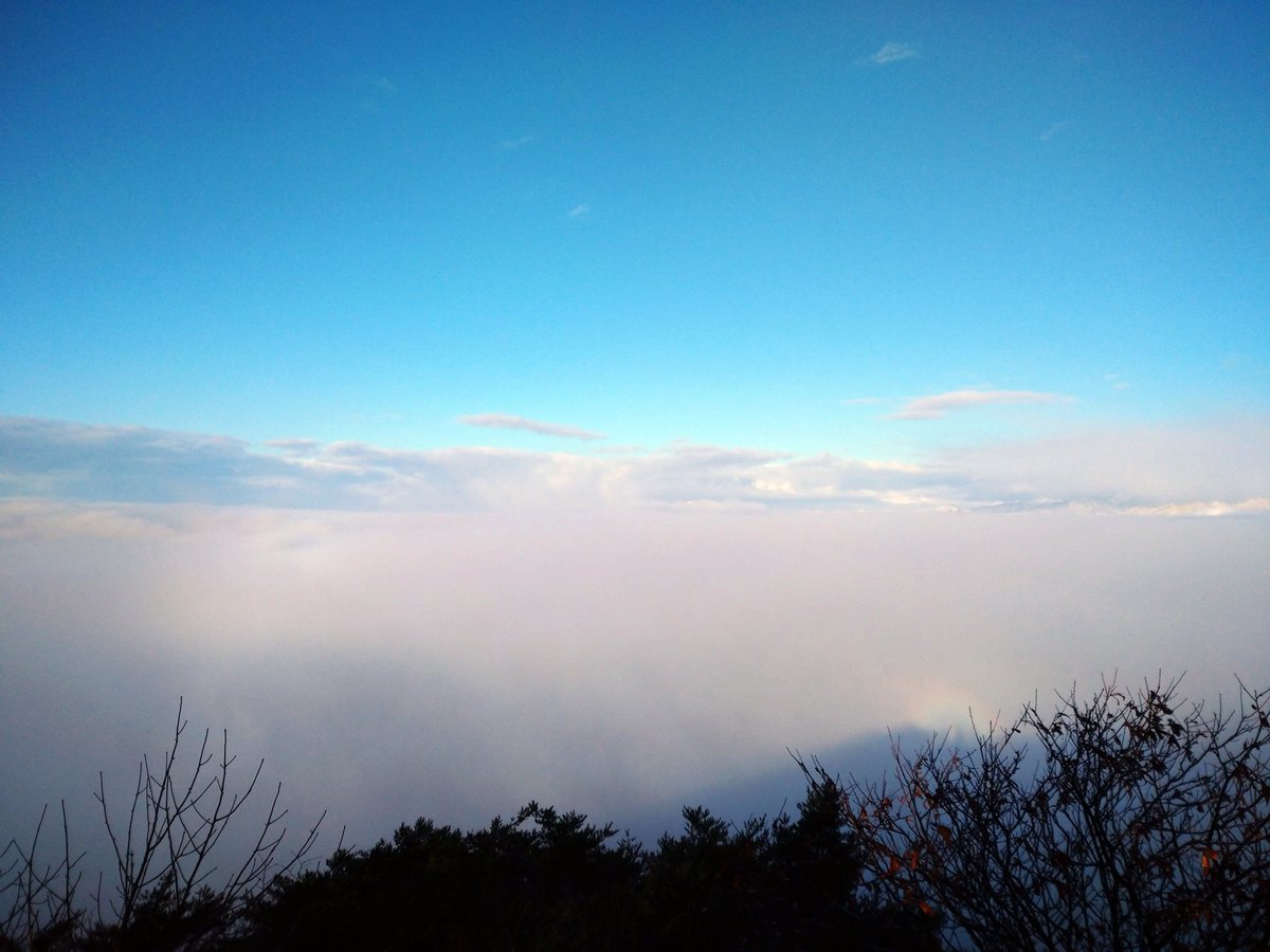 Katto08824360's tweet photo. 今朝の長根山からの雲海。
#長根山 #大館市 https://t.co/OGnJbPYfKt