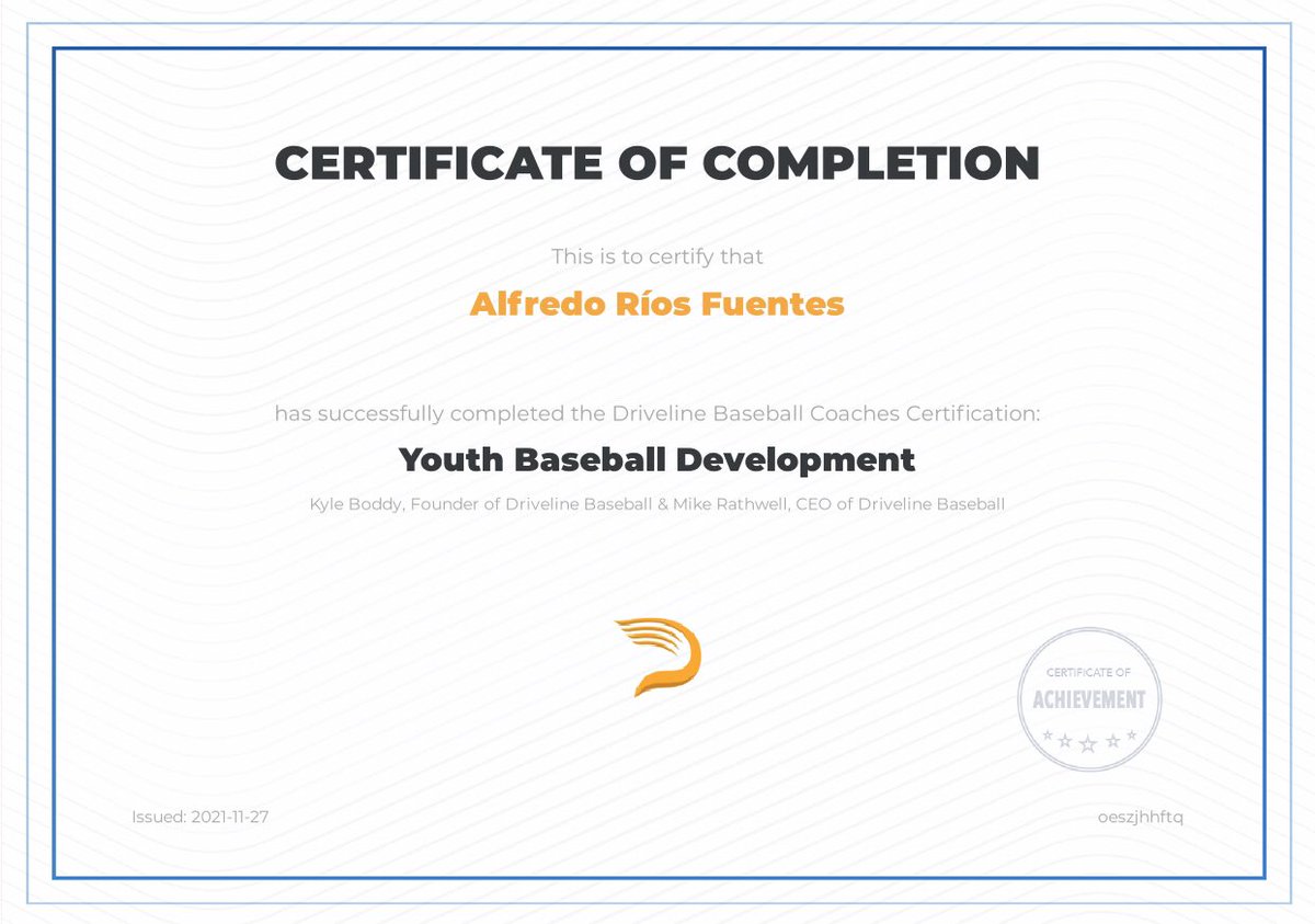 Seguimos aprendiendo con <a href="/DrivelineBB/">Driveline Baseball</a> para mejorar el rendimiento de los jugadores de béisbol.