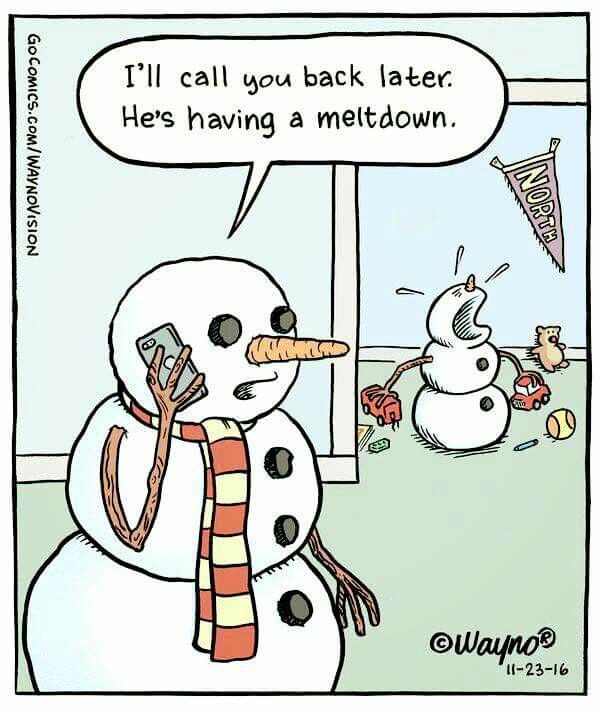 BunnieKat1962's tweet image. #SnowMan 
#WINTER 
#jokes
I totally laughed out loud!