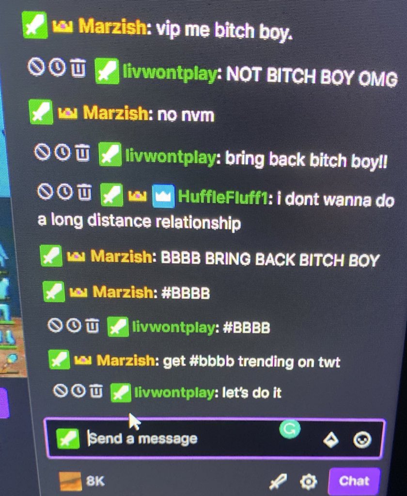 marzishLIVE's tweet photo. #bbbb bring back bitch boy @KingEvolved https://t.co/jLwEodXHxS