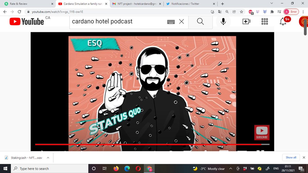 bigezdaddy2017's tweet image. This #CNFT drops now!

Matrix inspired &quot;Cardano Simulation&quot; by @CardanoSim 

Watch: 
youtube.com/watch?v=gs_1Y8…
for the yummy details

#Cardano #CNFTs #NFT #NFTs 
@CryptoIRELAND1 @nierop_pieter  @Becca06700093 @FrankFury333 @AncientKraken @RichardMcCrackn @ADAFrog_Pool