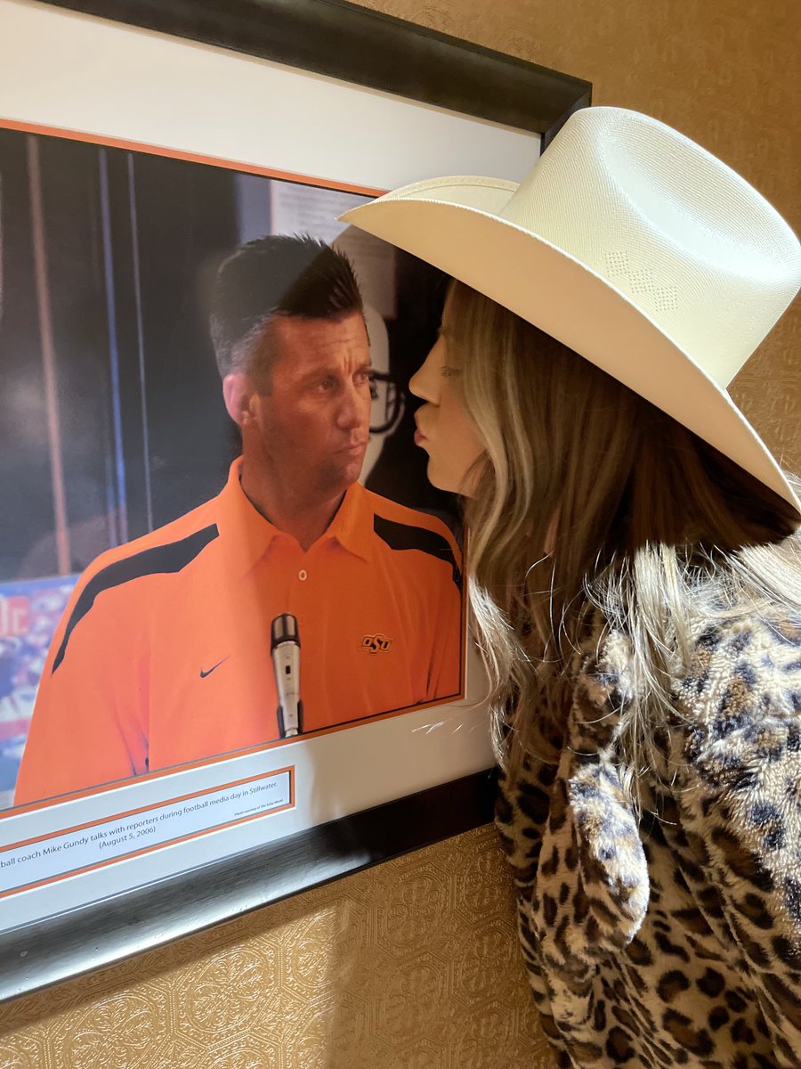 SherylDoornbos's tweet photo. We love Gundy! #GOPOKES https://t.co/FT14bjOFwb