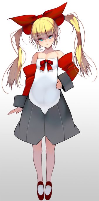 ツインテール少女 