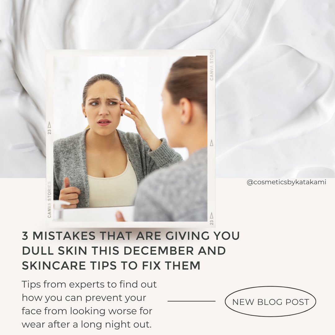 cosmeticsbykat's tweet photo. If you’re going out on New Year’s Eve and Christmas but also have a brunch to attend on New Year’s Day and Christmas Eve, you’ll want to make sure you’re looking and feeling your best the whole time.  Check out our latest blog post here: https://t.co/nNuuoaOnQz https://t.co/z0Yjo4siFP