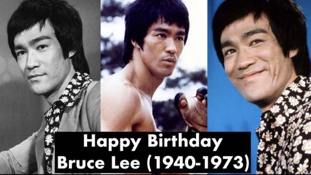 Happy Birthday to philosophy major Bruce Lee, who was born on this day in San Francisco! 
