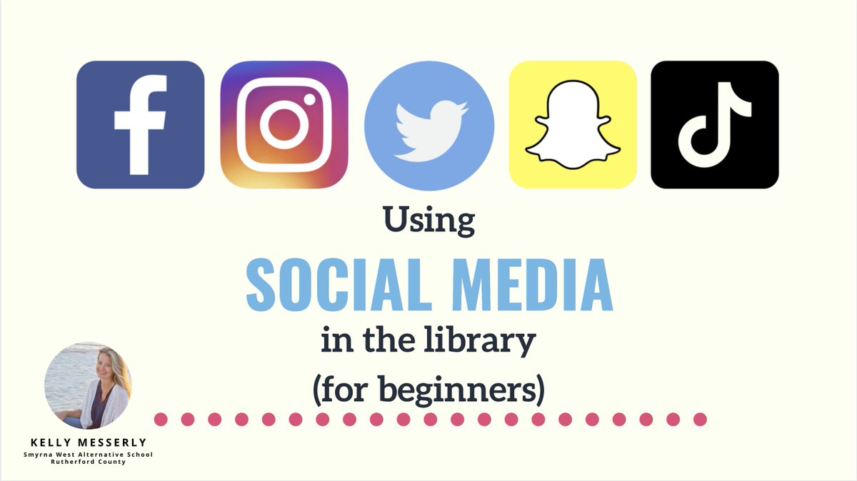 messerlyk's tweet image. TASL members, join me Monday at 6 CST for a little motivation to use/start using social media to tell your library's story. Lots of ideas for WHAT to post to advocate, educate, engage, entertain, and celebrate ~ tasltn.org/webinars #freeformembers
