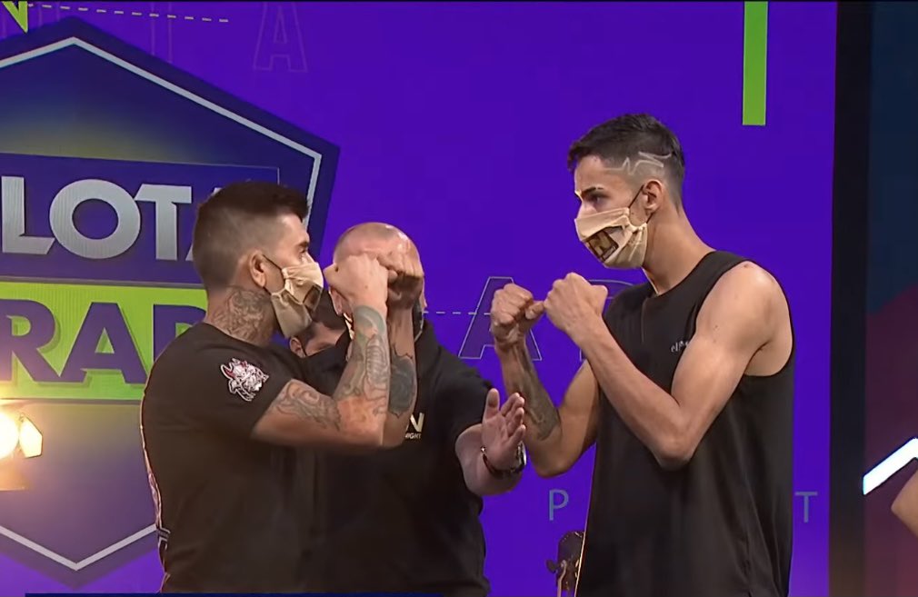 FordewinMMA's tweet photo. Pelea de #MMA en 155 libras en #LFN4
Sebastián “Búho” Vidal vs Nicolás Maza
#MMATwitter #MMAxTNTSports https://t.co/gNlkEGj2UU