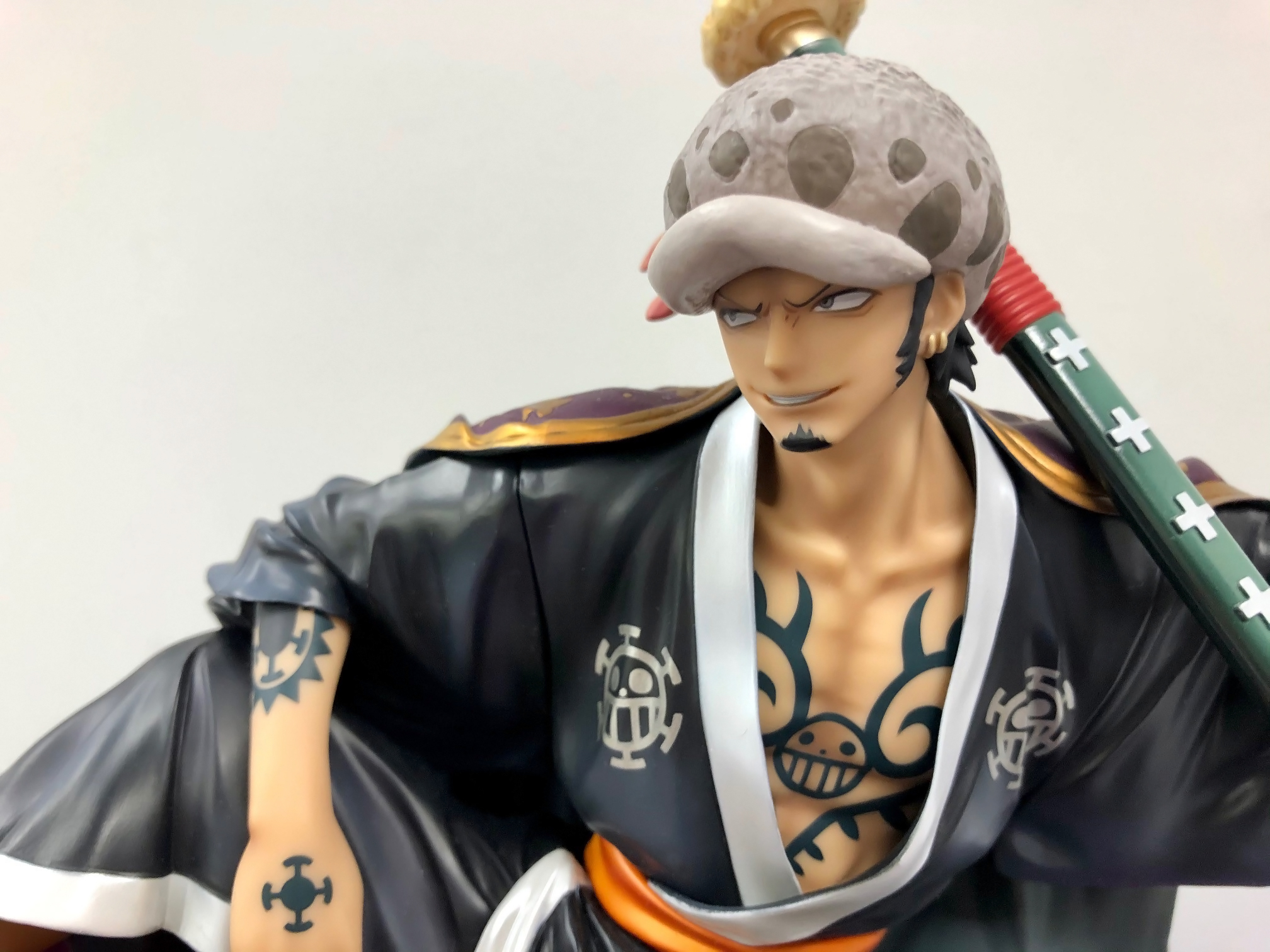 P O Pワンピース メガハウス公式 Pop Hattw ﾉ 生配信でも告知しました12月3日開始の抽選販売 Waシリーズ ルフィ太郎 も含めたラインナップとのことで 好評でした同シリーズの ロー をパシャリ しました 社内でドドンと飾ってますよ では