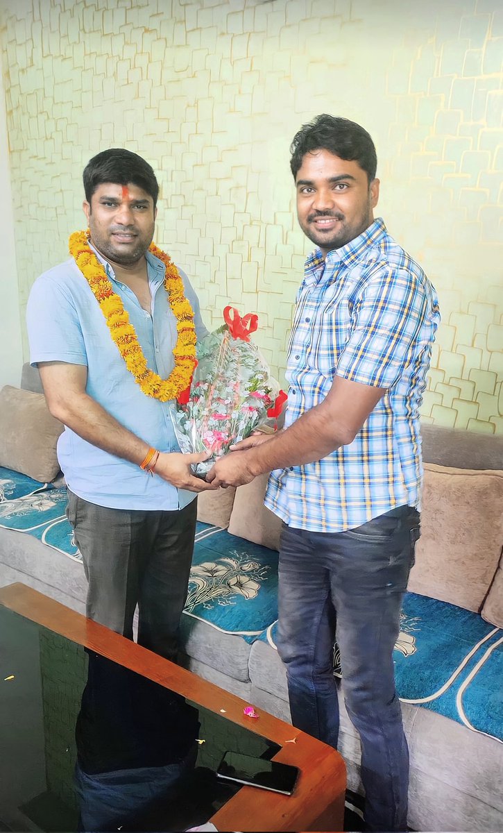 #PCC_प्रदेश_सचिव, सवाई माधोपुर प्रभारी भाई  <a href="/DeshrajMeenaIN/">Deshraj Meena</a> जी को बारां जिले का जिला परिषद एवं पंचायत समिति चुनाव का #प्रभारी बनाए जाने पर #हार्दिक_बधाई एवं #शुभकामनाए।। 💐💐
<a href="/GovindDotasra/">Govind Singh Dotasra</a> <a href="/INCRajasthan/">Rajasthan PCC</a>