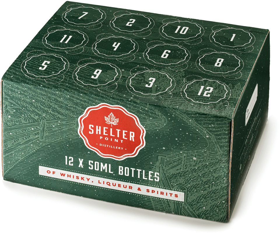 Feeling festive? Ready for Christmas? Fear not, as there is still time to order Shelter Point's second annual whisky and spirits advent calendar. Grab one while you still can from shelterpoint.ca ! #HoHoHo #WhiskySanta