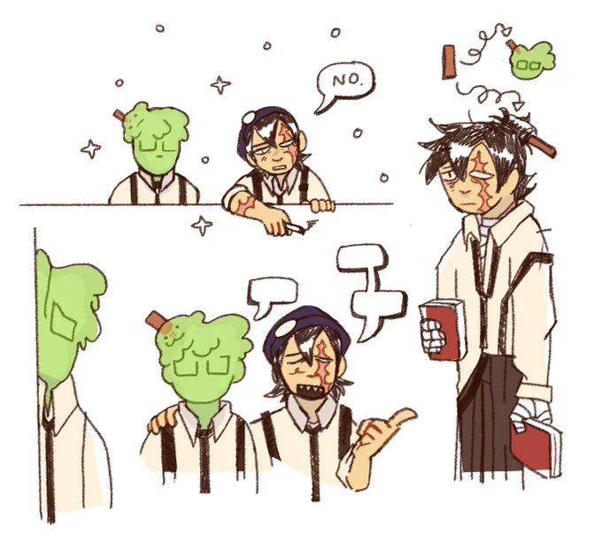 (taps mic) them #slimeciclefanart #quackityfanart 