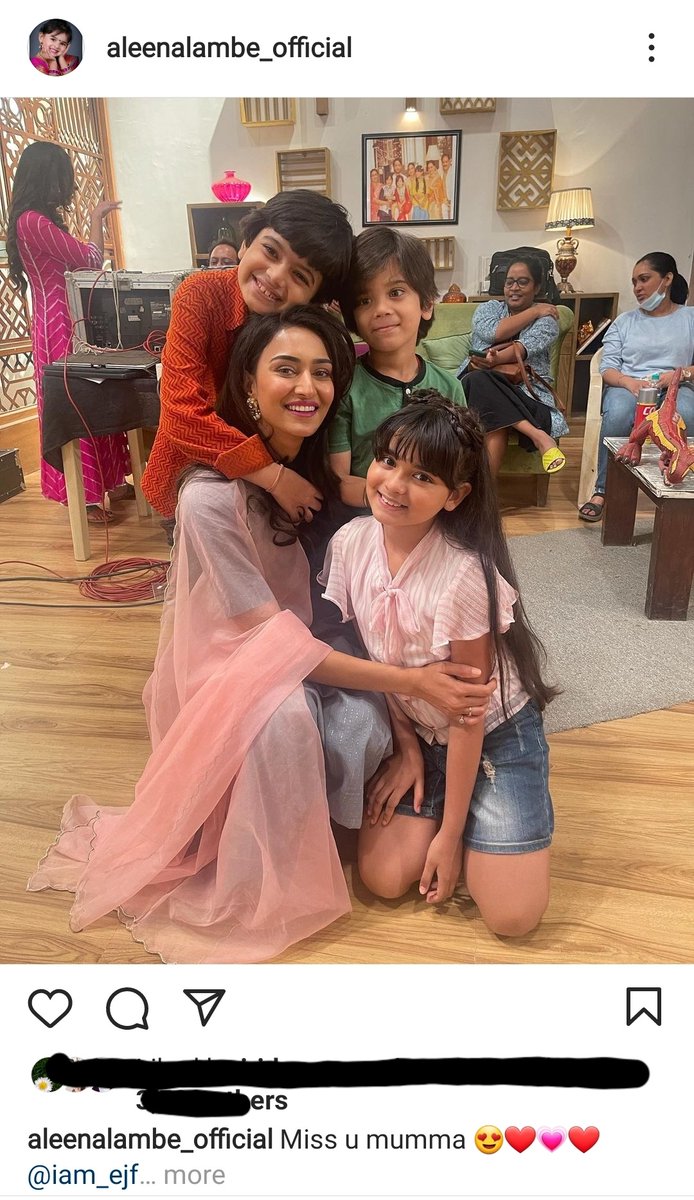 AK3Wonder's tweet photo. This pic is so adorable!😍 All the four babies looking so cute!💕 Aleena's caption "Miss you Mumma!"🥺❤ 
Awwww, we are also missing you all, Aleena.
#EricaFernandes @IamEJF #Sonakshi #AleenaLambe #Suhana #AdvaitAdi #Ayush #Shubh #Piddu @VidvaanSharma #KRPKAB3 https://t.co/zzIpECByBG