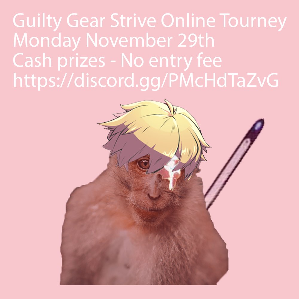 Our monthly Guilty Gear tournament is right around the corner! Step into the enclosure. 

Sign up: matcherino.com/tournaments/60…

#strive #GGST #ggstrive #GuiltyGearStrive #FGC #onlinetournament #tournament #fightinggames #ggstrivetournament #fightinggamecommunity