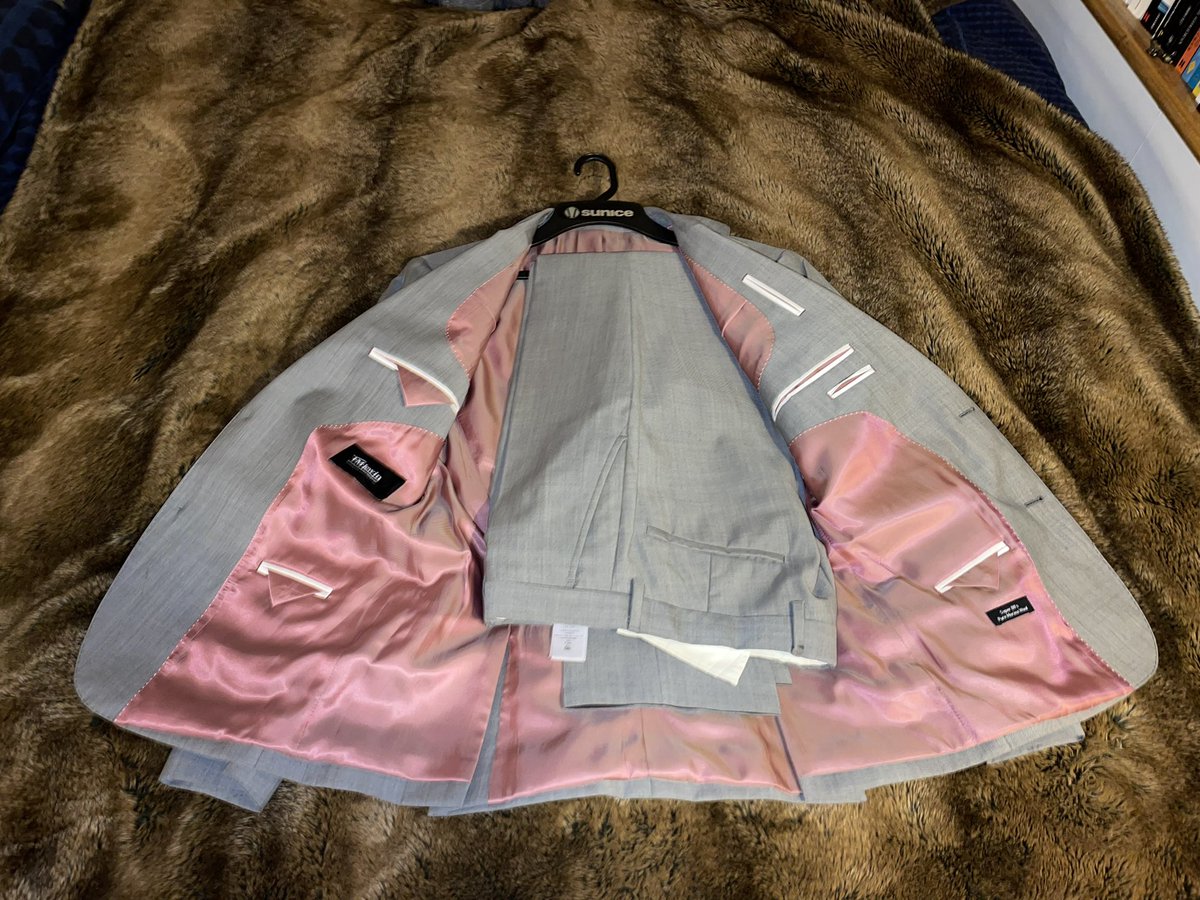 I was at my friends house and I raided his wardrobe and took out one of his suits, I was not disappointed