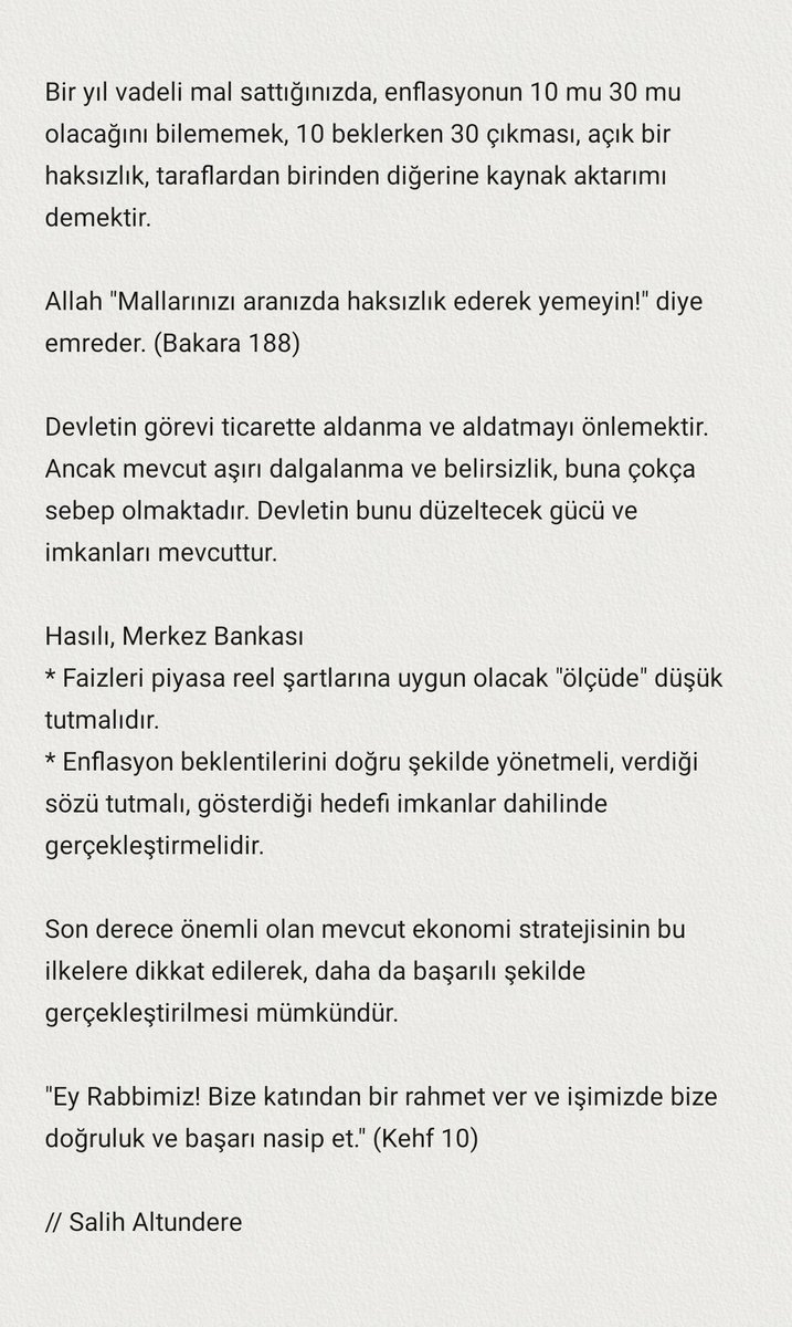 Değerli idarecilerimiz

<a href="/RTErdogan/">Recep Tayyip Erdoğan</a> <a href="/dbdevletbahceli/">Devlet Bahçeli</a> <a href="/fuatoktay/">Fuat Oktay</a> <a href="/NureddinNebati/">Dr.Nureddin NEBATİ🇹🇷</a> <a href="/sahapkavcioglu/">Şahap Kavcıoğlu</a>

Uygulanan ekonomi stratejisinin farkındayız ve bu konuda devletimizin yanındayız. 

#DevletiminYanindayim