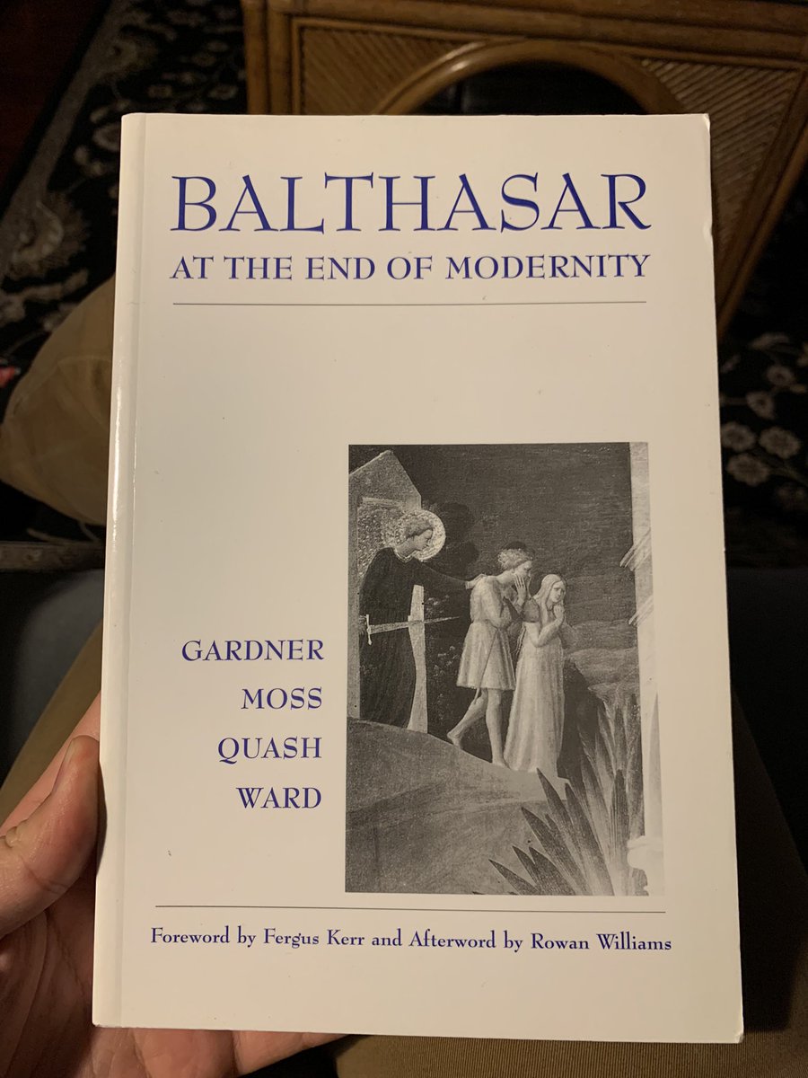 andrewbbsong's tweet image. So glad to pick up this gem at the Printed Word (Dundas, ON) today! #supportlocalbookstores #Balthasar