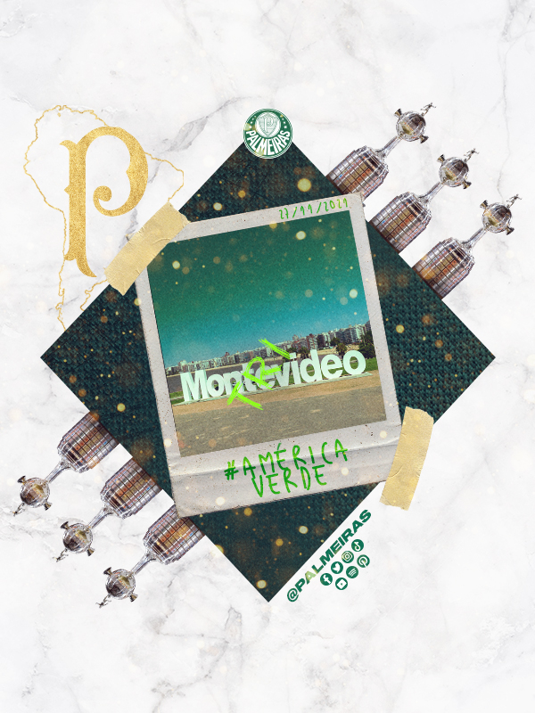 Palmeiras's tweet photo. 🔄🇺🇾

Mon𝙏𝙍𝙄video! 🏆🏆🏆

#AméricaV3rde 
#AlmaECoração https://t.co/M5SWpPNbIj