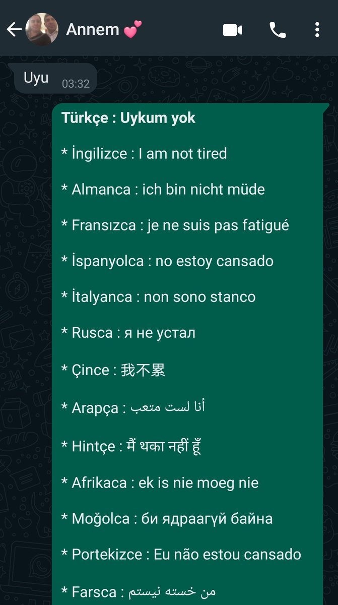 Bizde böyle anlaşıyoruz 😂 Canım Anam 😘