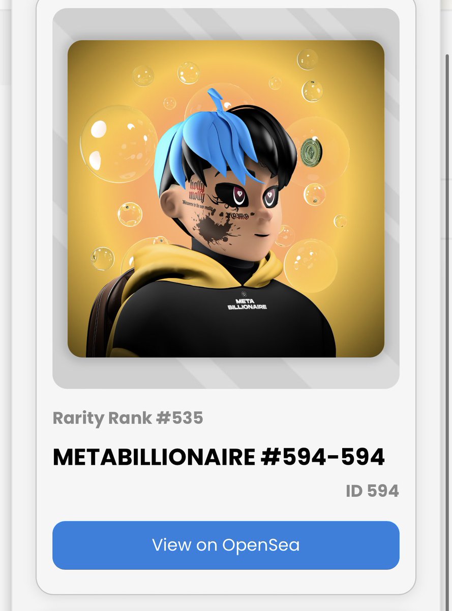 DjRplay's tweet photo. @metab_nft ID #594 🚀🚀🚀 https://t.co/SCE4b496x5