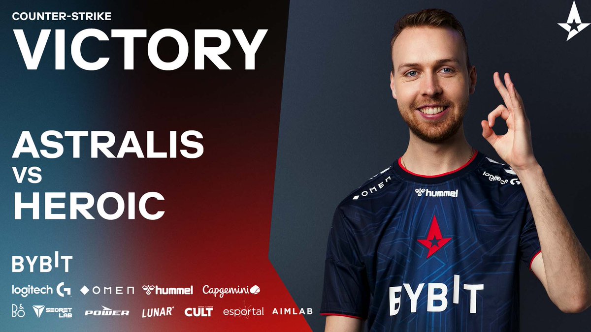 #BLASTPremier 

🗣️ ASTRALIS VENCIÓ A HEROIC

❗En el último partido de la jornada, <a href="/AstralisCS/">Astralis Counter-Strike</a> derrotó a <a href="/heroicgg/">HEROIC</a> 2-0.
Mirage 19:15
Nuke 16:4