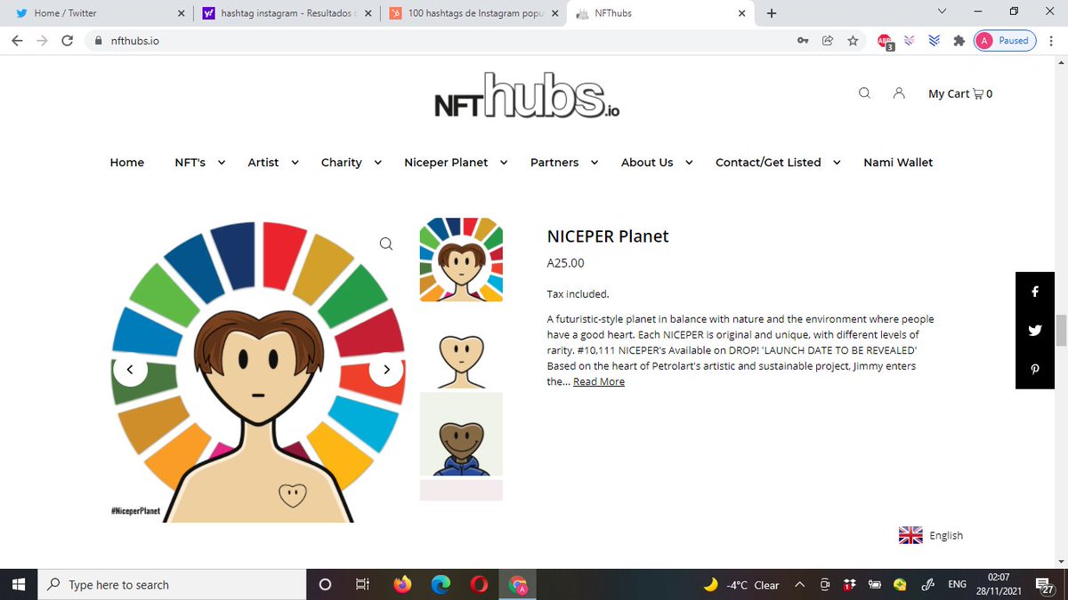 #Cardano #CNFT portal NFThubs.io is inching closer to launch every day.
One of the drops will be of project Niceper, by our partners at @Niceperplanet , of the <a href="/jimmypons/">🌱 Jimmy Pons</a> Collective from Madrid.

<a href="/KaizenCrypto/">K₳izen Crypto</a> @LearnCardano <a href="/kiwipool2/">🥝𝘒𝘪𝘸𝘪𝘱𝘰𝘰𝘭 𝘚𝘵𝘢𝘬𝘪𝘯𝘨 | Cardano & Apex</a> <a href="/EyeOfTheKing1/">EyeOfTheKing 🔱</a> @cardanofeed