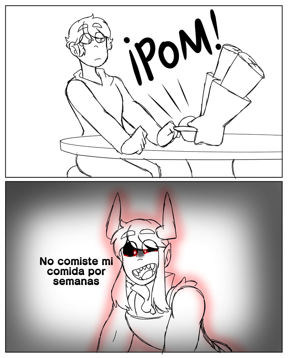 Al_Toons's tweet photo. Lo único que mas le gusta hacer a Nithgmare en la tierra es cocinar y gracias a que es un demonio le sale bien a la primera, aunque el piensa que le podría salir mejor

Cuando Sparta no fue a la guarida se sintió medio herido ya que Sparta es el que mas le pide que cocine para el https://t.co/f7VoP86arA