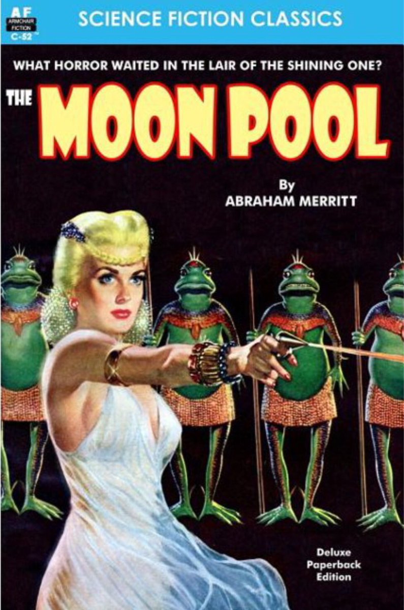 ThickSkullAdv's tweet photo. Book 3 of the long weekend! Nothing says Thanksgiving like A. Merritt #amerritt https://t.co/DKyIjPSJs0