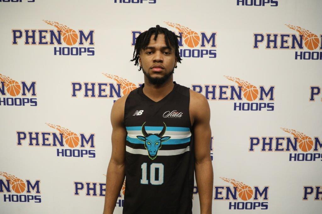 POBScout's tweet photo. 2022 Jayden Epps @CombineNTGoats has been aggressive early on, showing off how shifty he can be and get to the basket, but also be deadly with his jumper. @CHoopsChallenge #CHC12 #PhenomHoops https://t.co/iTG6L5odUE