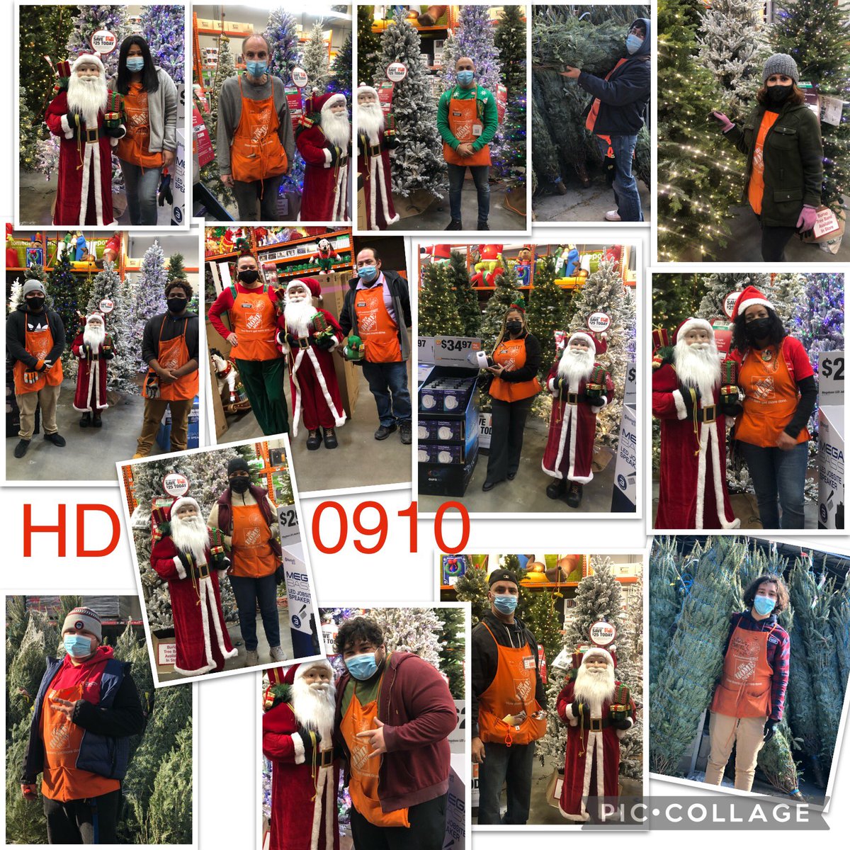 #HD0910 Happy holiday from garden associates, managers of the orange family in the secaucus store!#AcesNYM