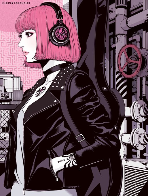 パンク女子のtwitterイラスト検索結果