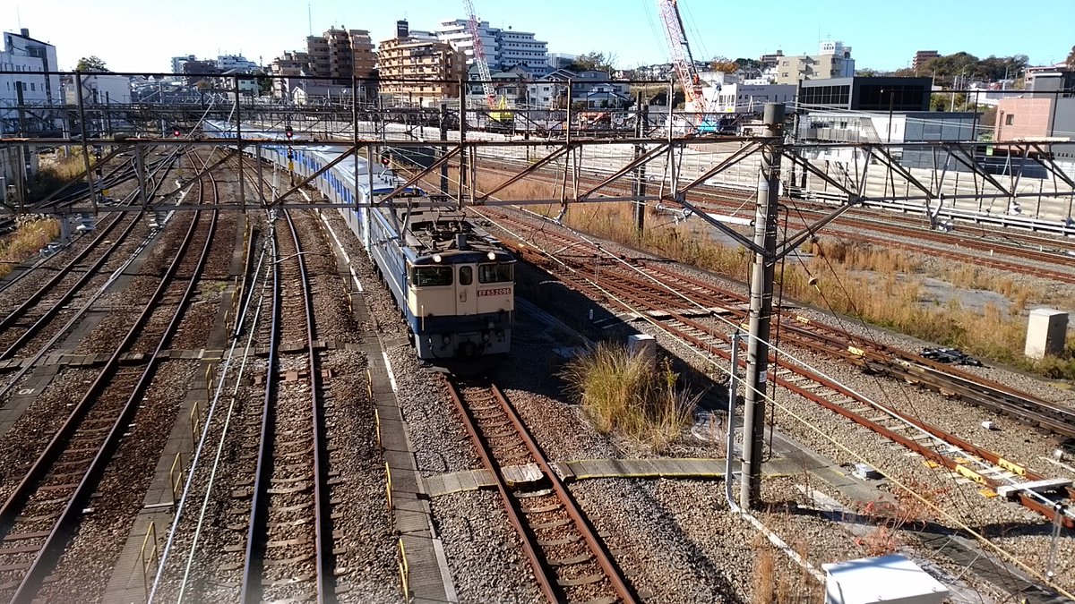 daidaidaisuke28's tweet photo. 横浜羽沢貨物駅
8860レ定時到着
#8860レ
#都営6500系
#6505F
#横浜羽沢貨物駅
#羽沢横浜国大駅
#甲種輸送 https://t.co/qGVBSg4j9Y