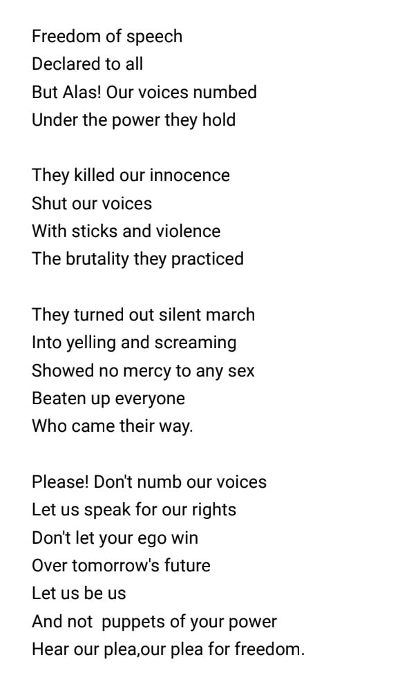 KushiAnsari's tweet photo. Please don't ignore  our plea* 
@Neiphiu_Rio @ANCSUOFFICIAL 
@NagalandUniv @dimapur24x7
@NewsNltv 
#StudentsAgainstNUOfflineExam https://t.co/7sX0fq6GmY