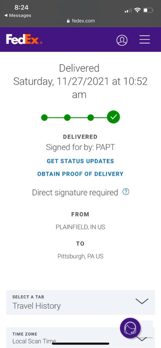 PatCutone's tweet photo. @DPR_NEON @YtNextGenGaming They initially said it would show up December 15th then like Thursday changed it to today. I called them and told them don’t leave it on my porch I’ll go get it and they did it anyway. Idk who tf PAPT is, but thankfully it wasn’t stolen after like 5 hours https://t.co/yXM4VhzKUr