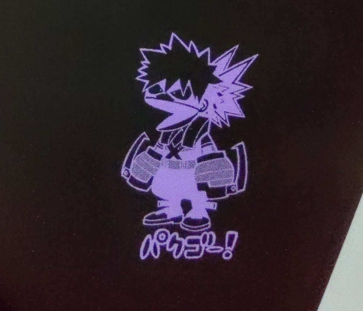 Thinking about the random doodles Horikoshi made for the exhibition. 