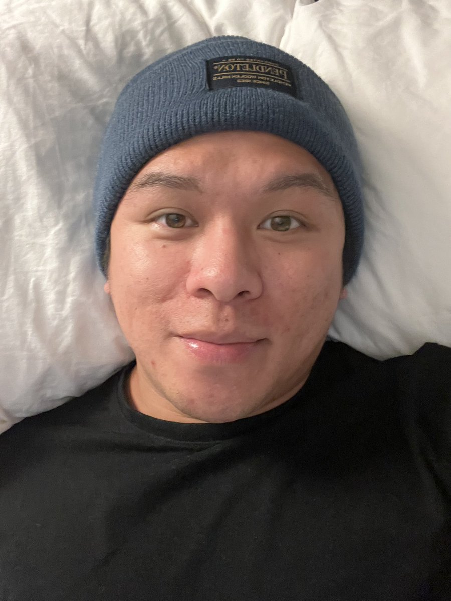 HelloAnth0ny's tweet photo. Best way to hide my hair while I grow it back out https://t.co/lL2aDTmHLa