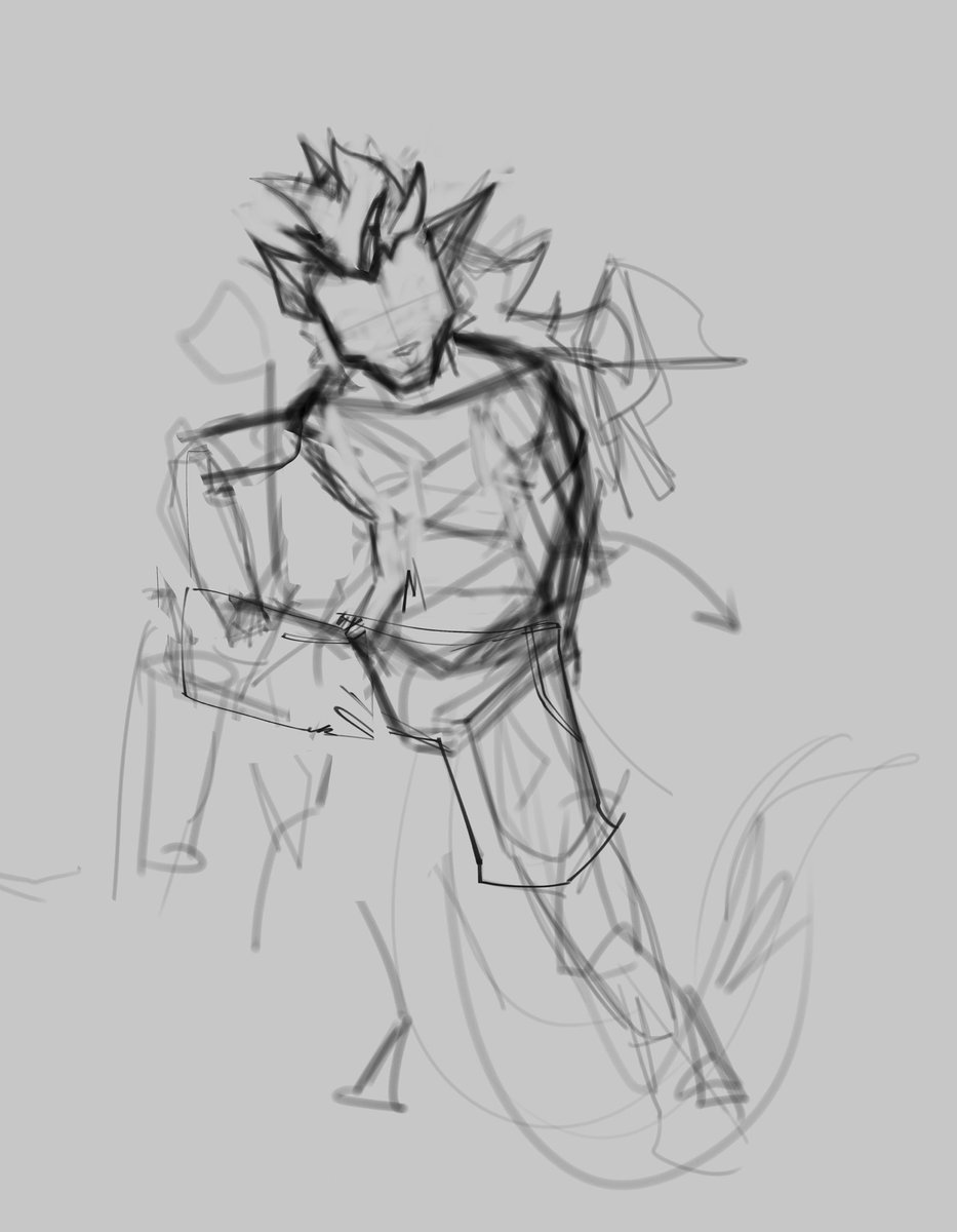 ThatDaxin's tweet photo. New WIP I’ve got for a commission

This will be a challenge but I’m up for it! 

#furryart #comissons https://t.co/k3rq1ZRJet