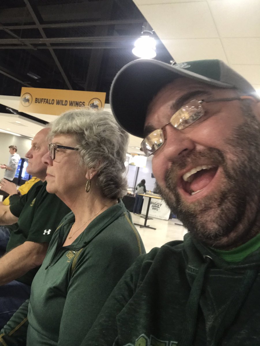 NellyHawk's tweet photo. Go Bison! #scheelsgameday https://t.co/7sT2PzS8AD