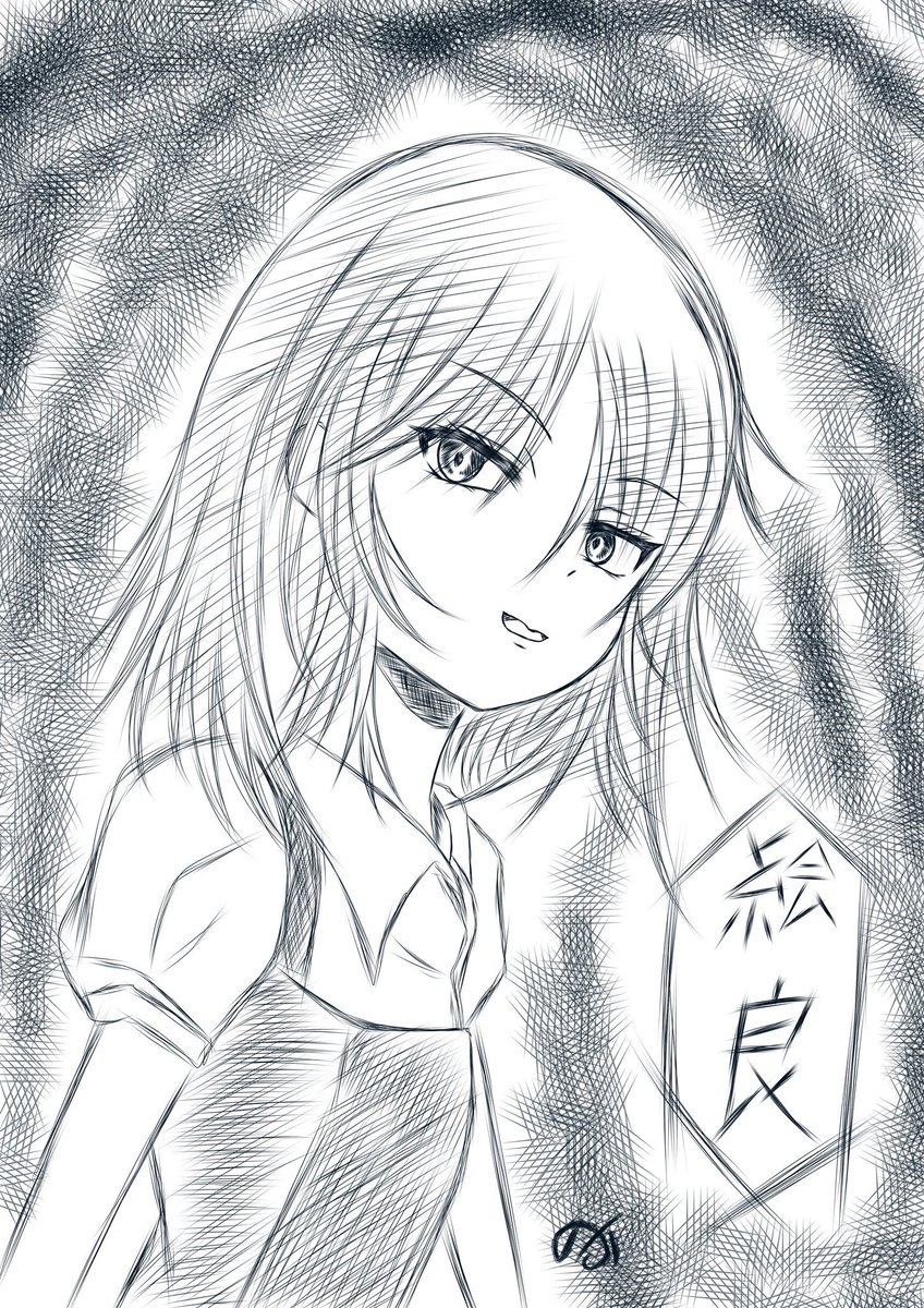 一番わたしの中で変わったのは仕事の休憩時間や配信中に1~2時間でこういう息抜きイラストを描くようになった事。

今まではチカラ入りすぎてて
[載せる=ガチ絵]みたいな事して(ラクガキは載せてきたけどw)よくプレッシャーから自滅してた。
それが無くなった。 