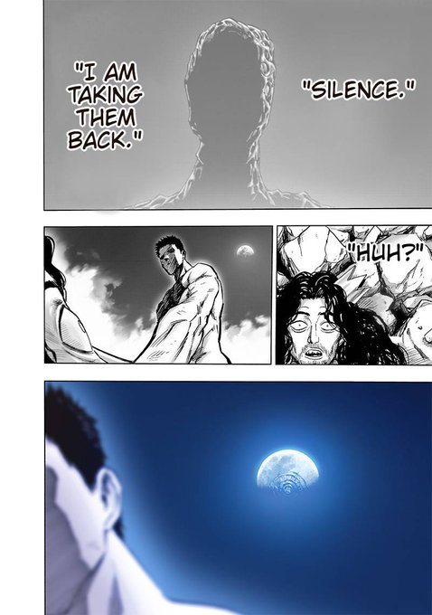 this legitimately horrifying sequence in the one punch man manga 