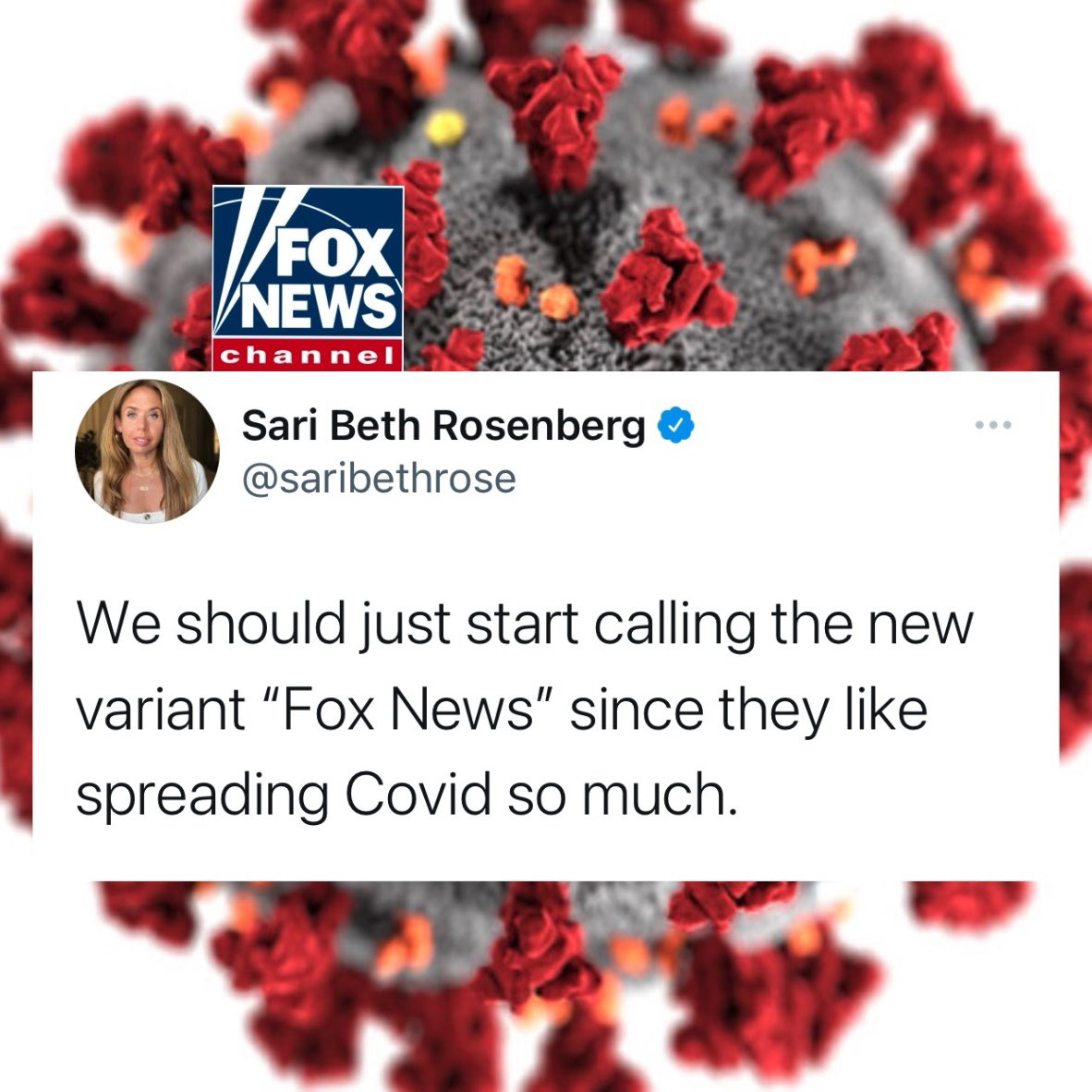 saribethrose's tweet photo. #FoxNewsVariant https://t.co/r2HYeIH5XL