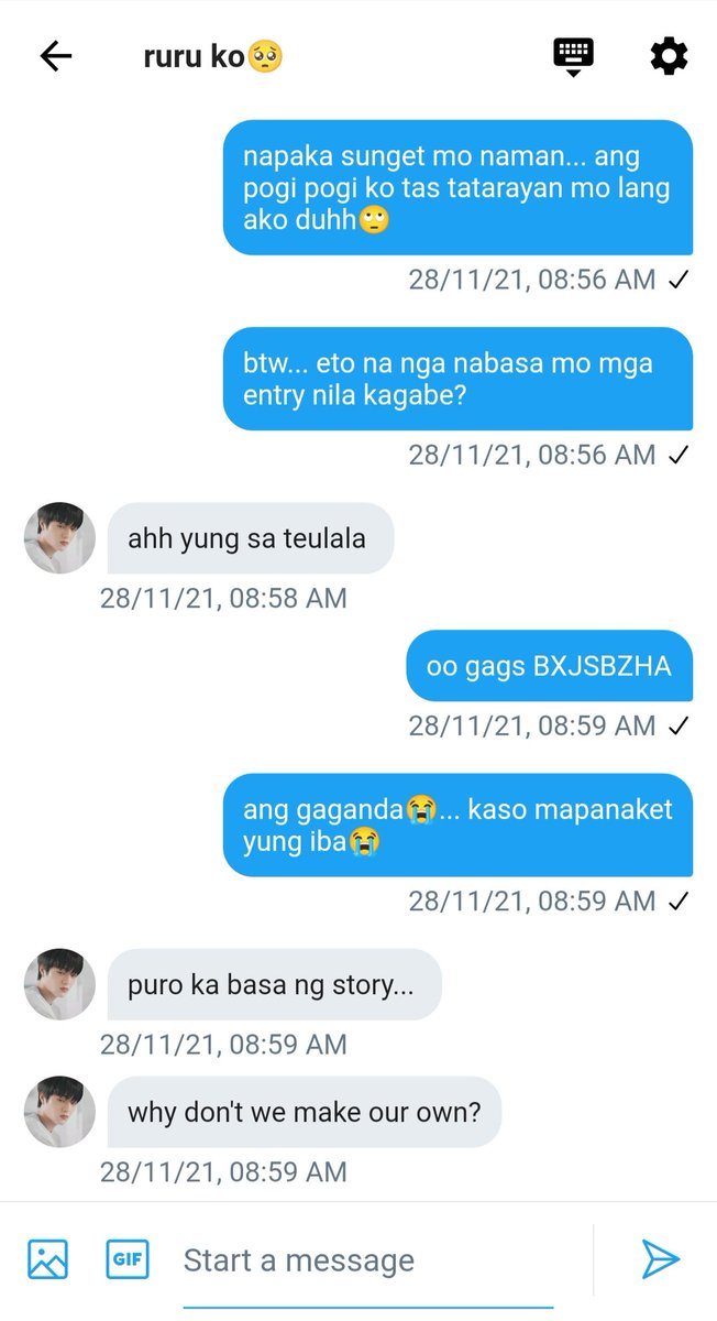 Rupywrites's tweet photo. Hajeongwoo 3 tweet au
-let's make our own story π€ https://t.co/2TT5kOn4r8
