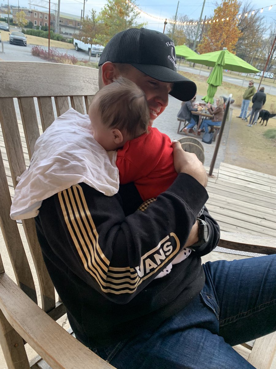 shayaunam's tweet photo. nothing more pure than seeing john with our goddaughter 💕 can’t wait for the day I get to see him with our own baby https://t.co/JczYzLG6NC
