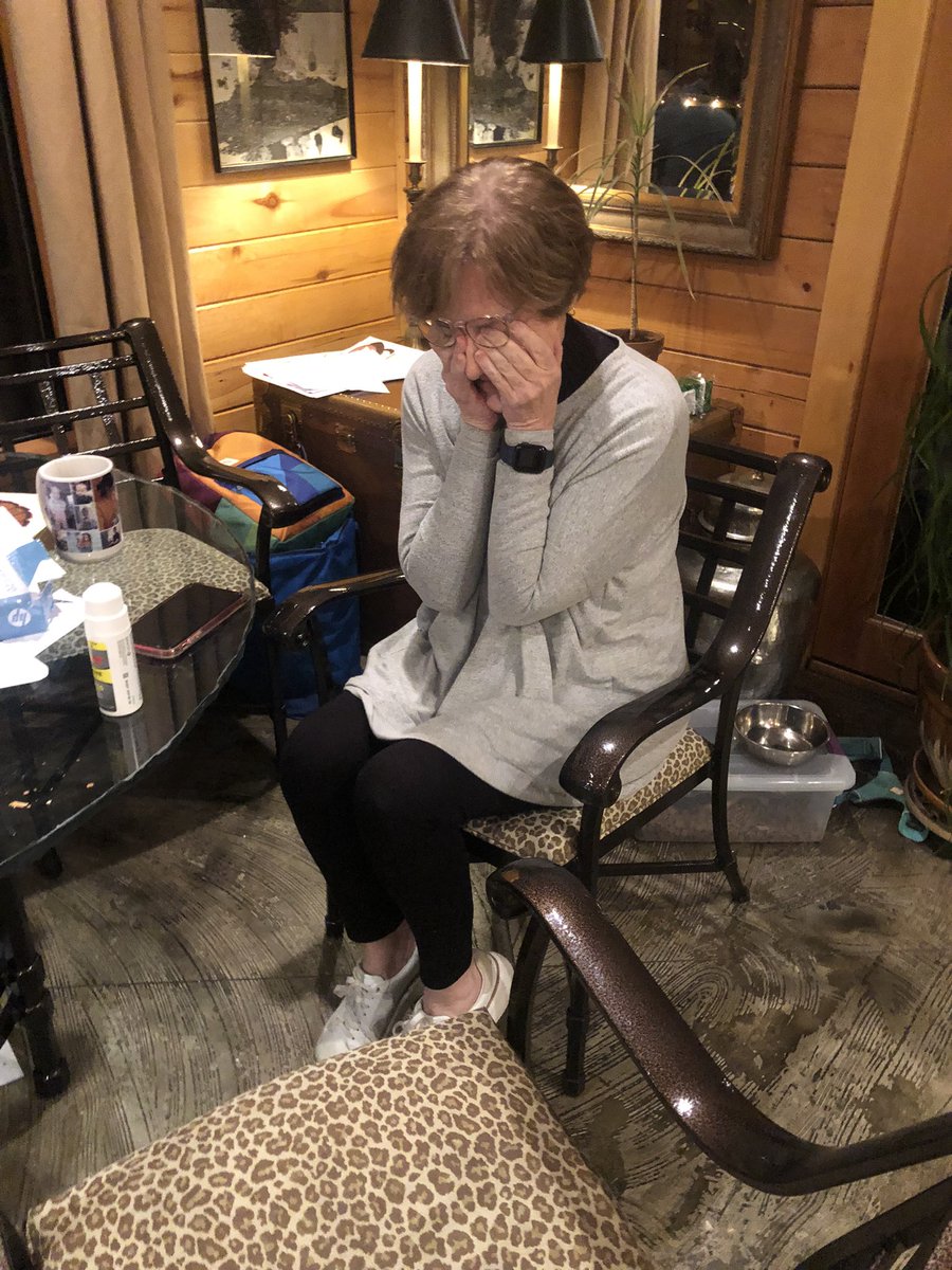 cjbrister's tweet photo. @Tricia_L_Rogers @chrisbrister my mom in overtime https://t.co/8K1934fI75