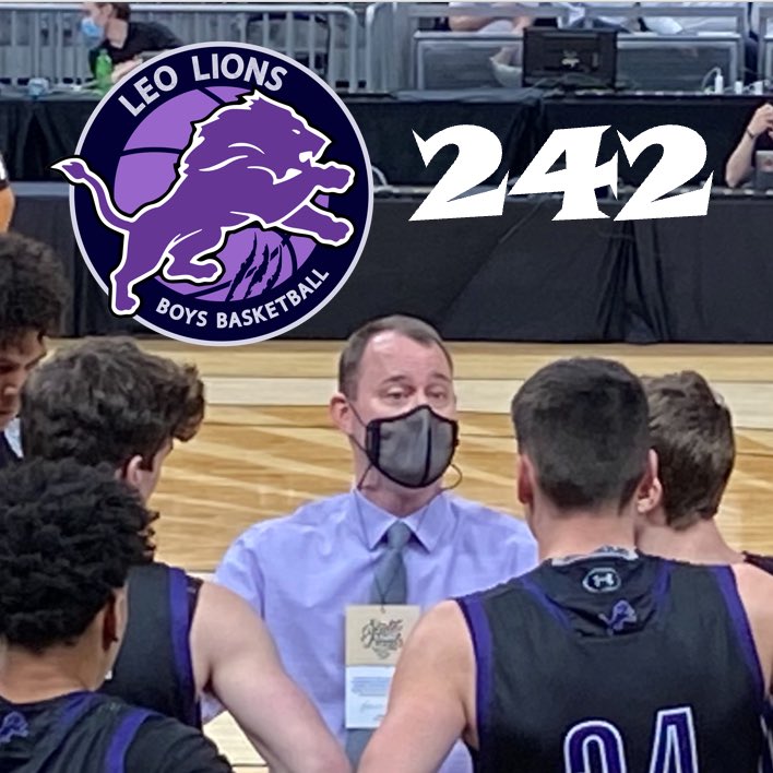 Congratulations to Coach Cogdell in becoming Leo’s all-time winningest coach! 🥇