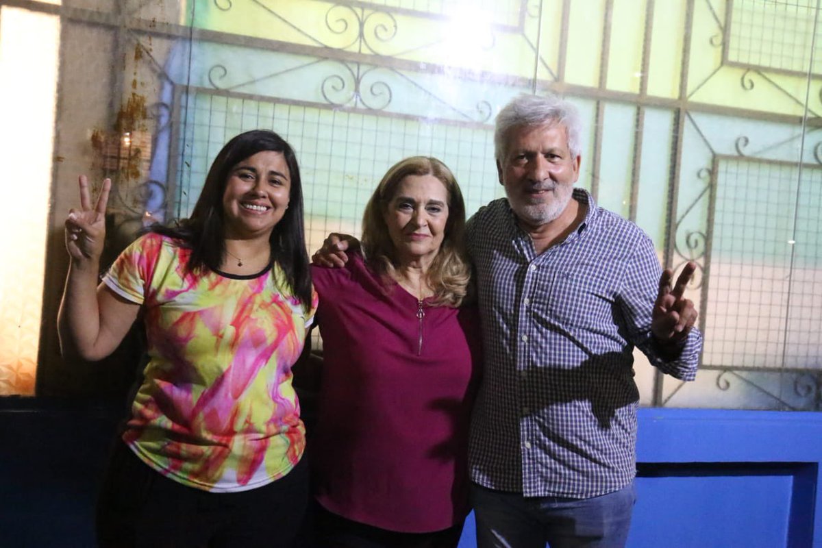 claudioaferreno's tweet photo. Participamos junto a
@MaiaDaer , @FerGilLozano y los dirigentes universitarios, 
@laucurra y Cristian Bay del @MUNAP_OFICIAL de la inauguración del Centro Cultural, Social y Político "22 de noviembre de 1949" en Parque Patricios. https://t.co/b3rSbXtVZ6