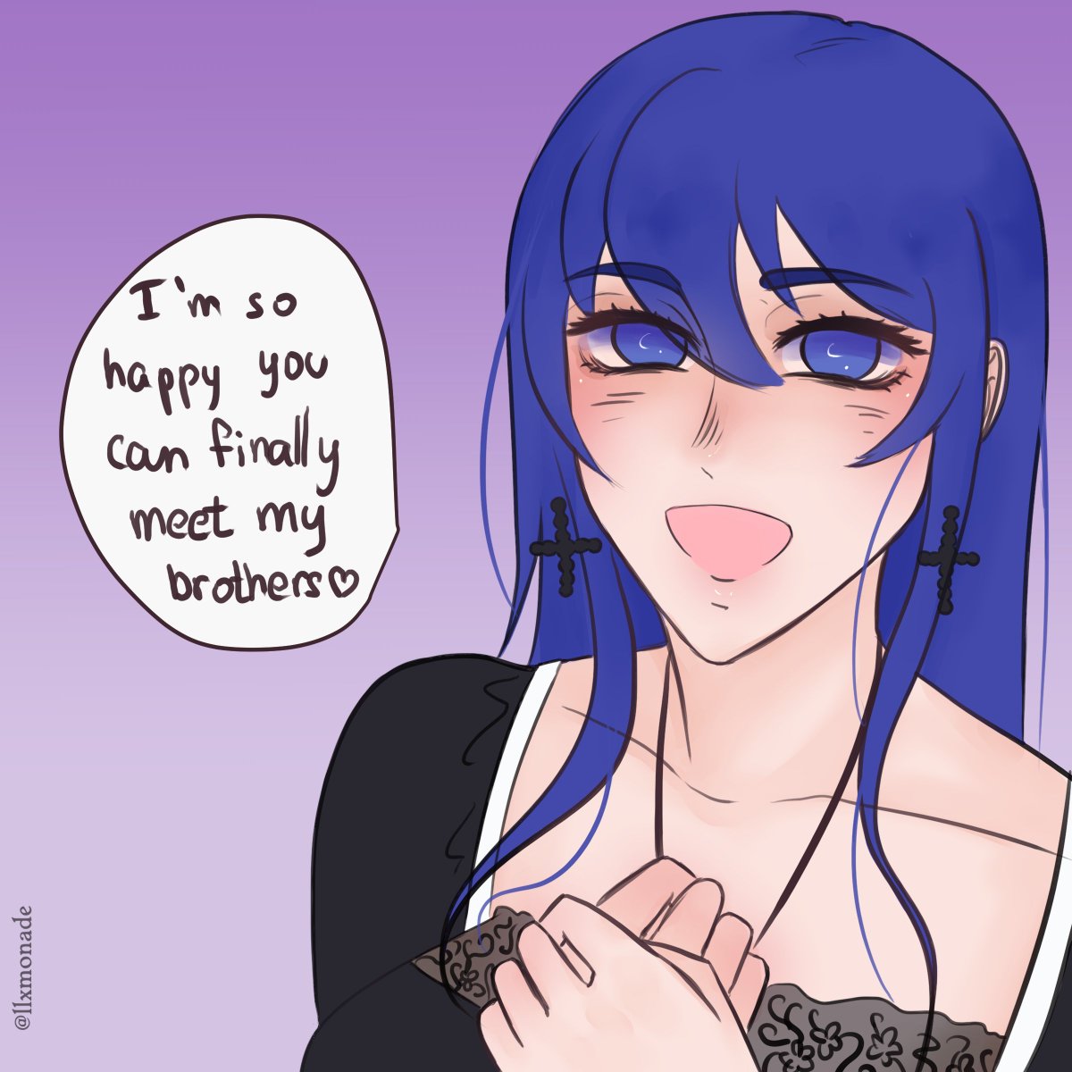 llxmonade_'s tweet photo. Little low effort comic I last posted on ig (☞ﾟ∀ﾟ)☞ / end of the art dump! https://t.co/TUN2ARU1Xz