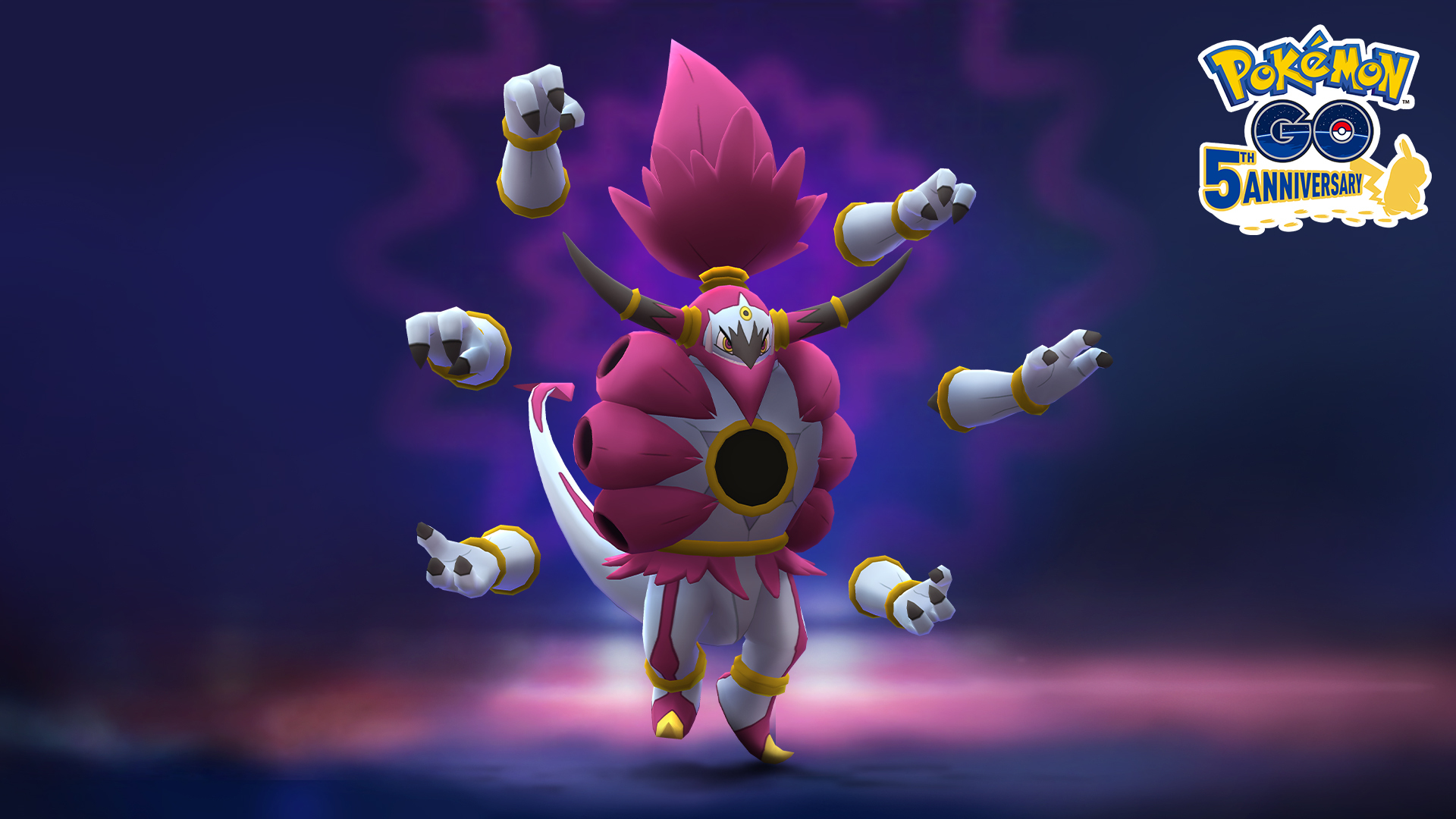 Unleash the power of Hoopa Confined by changing its form to Hoopa Unbound!T...