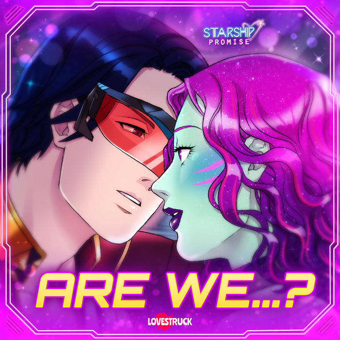 lovestruckgame's tweet photo. ๐ฅAntares' Season 2 finale is out now!!๐ฅ
๐What did you think of this season!?๐
#Lovestruck #StarshipPromise #Antares #AlienMC #SciFi https://t.co/w6mICtjjLm